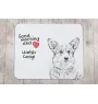 Pembroke Welsh Corgi - mouse pad with print, personalized dog-themed mouse pad, unique gadget for an office worker by Art-Dog brand