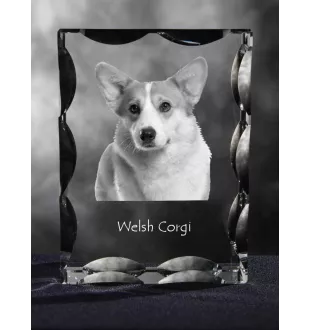 Pembroke Welsh Corgi ramka kryształowa z psem Art-Dog