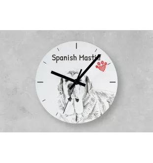 Pembroke Welsh Corgi - Wanduhr mit Hund, Regal Uhr mit Druck, personalisierte Hausdekoration von Art-Dog.