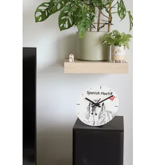 Pembroke Welsh Corgi - wall clock with a dog, shelf clock with a print, personalized home decoration from the Art-Dog brand