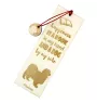 Papillon, Épagneul nain continental papillon I - marque-page pour livre avec chien, marque-page personnalisé, accessoire canin pour les lecteurs de la marque Art-Dog