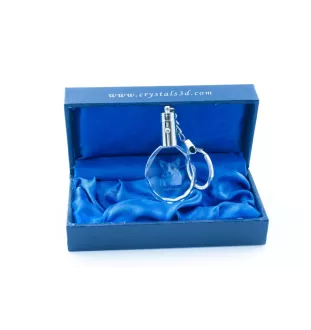 Pembroke Welsh Corgi brelok do kluczy owalny z psem Art-Dog