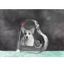 Pembroke Welsh Corgi zegar w kształcie serca z psem Art-Dog