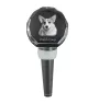 Pembroke Welsh Corgi - Bouchon de bouteille en cristal, bouchon de vin unique avec photo, cadeau personnalisé pour sommelier par la marque Art-Dog