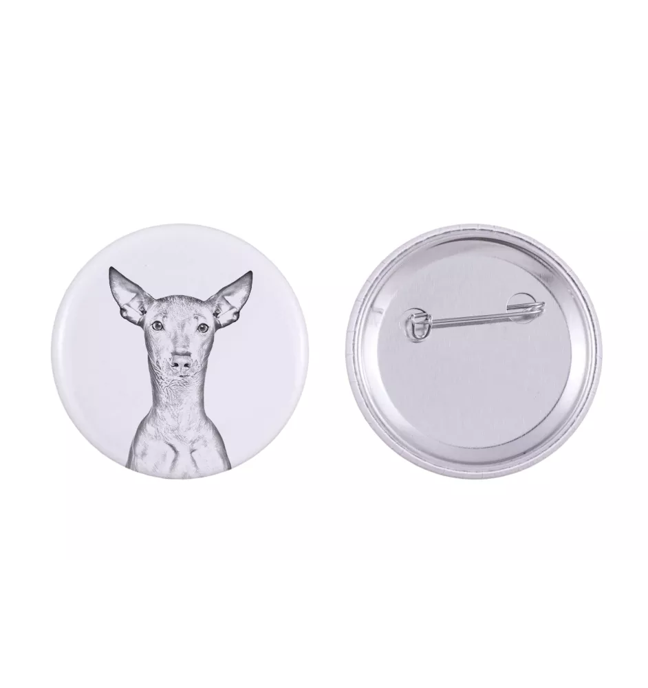 Chien nu du Pérou - badge avec votre chien, ajoutez votre propre photo, marque Art-Dog