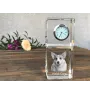 Pembroke Welsh Corgi - montre en cristal avec photo, photo de chien dans un cristal, horloge de bureau personnalisée de la marque Art-Dog