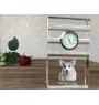 Pembroke Welsh Corgi - Glasuhr mit Foto, Foto eines Hundes im Kristall, personalisierte Tischuhr für das Büro der Marke Art-Dog