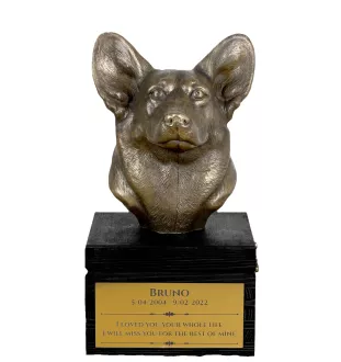 Pembroke Welsh Corgi urny na pudełku czarne Art-Dog