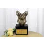 Pembroke Welsh Corgi - une urne avec une gravure et une sculpture de chien, un dernier adieu, un produit fait à la main de la marque Art-Dog