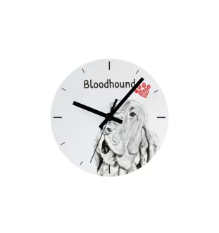 Chien nu du Pérou - horloge murale avec chien, horloge de table avec impression, décoration personnalisée de la maison de la marque Art-Dog