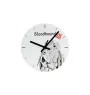 Peruvian Hairless Dog, Peruvian Viringo, Naked Dog - wall clock with a dog, shelf clock with a print, personalized home decoration from the Art-Dog brand