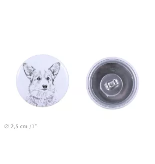 Pembroke Welsh Corgi - einzigartige Hund-Ohrringe, Ihr Haustier als Schlüsselanhänger, Eigenmarke Art-Dog