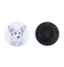 Pembroke Welsh Corgi - magnet with a dog's pupil, exceptionally light, strong magnet, handmade product by the Art-Dog brand