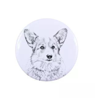 Pembroke Welsh Corgi - women's jewelry with a dog portrait, handmade product, possibility to add your own photo, Art-Dog brand