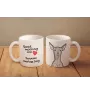 Nagi pies peruwiański kubek z psem good morning Art-Dog