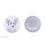 Pembroke Welsh Corgi przypinka z psem mała Art-Dog