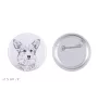 Pembroke Welsh Corgi - pin with your dog, add your own photo, Art-Dog brand