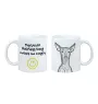 Chien nu du Pérou - tasse avec chien, une tasse joyeuse pour les amoureux des chiens, un cadeau personnalisé de la marque Art-Dog