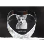 Pembroke Welsh Corgi - Hundebild im Kristall, Kristallherz, einzigartiger Bilderrahmen der Marke Art-Dog