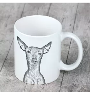Peruanischer Nackthund, Viringo - Tasse mit Hund, fröhliche Tasse für Hundeliebhaber, personalisiertes Geschenk der Marke Art-Dog