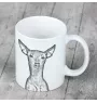 Peruanischer Nackthund, Viringo - Tasse mit Hund, fröhliche Tasse für Hundeliebhaber, personalisiertes Geschenk der Marke Art-Dog