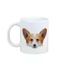 Pembroke Welsh Corgi - tasse avec une photo et un motif de chien géométrique Art-Dog