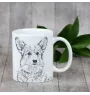 Pembroke Welsh Corgi - cup with a dog, cup with a photo, personalized gift from the Art-Dog brand