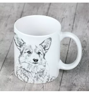 Pembroke Welsh Corgi - cup with a dog, cup with a photo, personalized gift from the Art-Dog brand