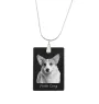 Pembroke Welsh Corgi - Crystal pendant with dog, silver necklace with photo, personalised pendant by Art-Dog brand