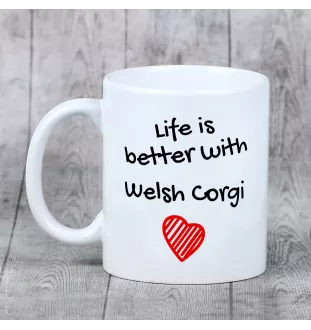 Pembroke Welsh Corgi - Tasse mit Hund, Tasse mit Bild, personalisiertes Geschenk der Marke Art-Dog