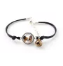 Papillon, Épagneul nain continental papillon - bracelet dans une boîte avec votre photo, bijoux féminins, cadeau parfait de la marque Art-Dog
