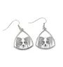 Papillon, Épagneul nain continental papillon - boucles d'oreilles avec chien, boucles d'oreilles pendantes avec photo, bijoux personnalisés avec impression de la marque Art-Dog
