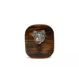 Papillon, Kontinentaler Zwergspaniel - Leinenhalter, Hundemedaillehalter, Schlüsselhaken der Marke Art-Dog