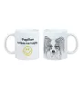 Papillon, Épagneul nain continental papillon - tasse avec chien, une tasse joyeuse pour les amoureux des chiens, un cadeau personnalisé de la marque Art-Dog