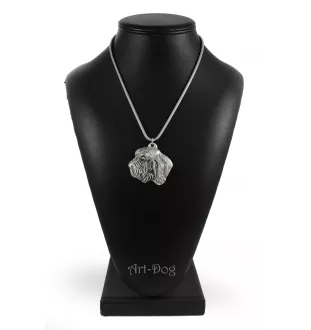 Petit basset griffon vendéen - Collier pour chien, bijoux uniques pour les fans de chiens, pendentif vipère unique de la marque Art-Dog