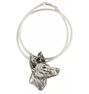 Chien du pharaon, Lévrier du pharaon - Collier pour chien, bijoux uniques pour les fans de chiens, pendentif vipère unique de la marque Art-Dog