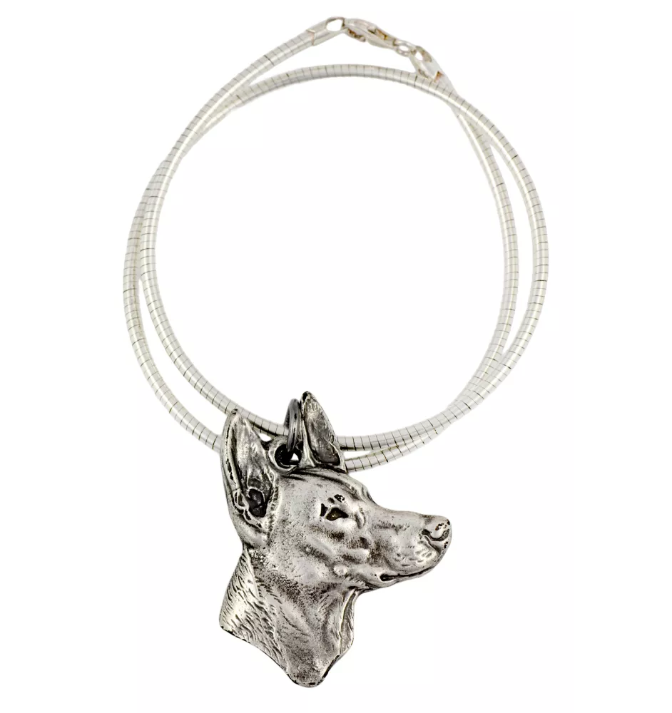 Chien du pharaon, Lévrier du pharaon - Collier pour chien, bijoux uniques pour les fans de chiens, pendentif vipère unique de la marque Art-Dog