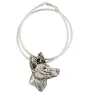 Chien du pharaon, Lévrier du pharaon - Collier pour chien, bijoux uniques pour les fans de chiens, pendentif vipère unique de la marque Art-Dog