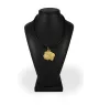 Petit Basset Griffon Vendéen - Dog necklace in gift box, gold-plated pendant for dog fan, striking jewellery by Art-Dog