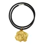 Petit Basset Griffon Vendéen - Dog necklace, gold-plated pendant for dog fan, unique jewellery by Art-Dog brand