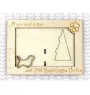 Petit Basset Griffon Vendéen - Photo frame, engraved wooden frame, a lovely gadget for the dog lover by Art-Dog