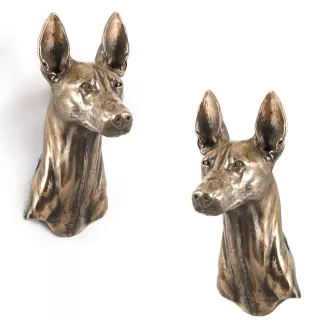 Pharaonenhund, Pharaoh Hound, Kelb tal-Fenek - Hundestatue, hängende Büste, einzigartige Dekoration für Hundeliebhaber der Marke Art-Dog