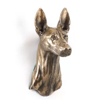 Pharaonenhund, Pharaoh Hound, Kelb tal-Fenek - Hundestatue, hängende Büste, einzigartige Dekoration für Hundeliebhaber der Marke Art-Dog
