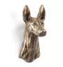 Chien du pharaon, Lévrier du pharaon - Statue de chien, buste suspendu, décoration unique pour les amoureux des chiens par la marque Art-Dog