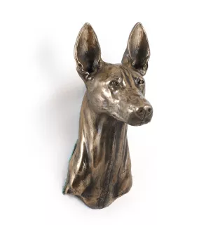 Pharaoh Hound, Kelb tal-Fenek - Dog statue, hanging bust, unique decoration for dog lover by Art-Dog brand