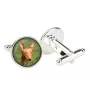 Pharaoh Hound, Kelb tal-Fenek - cufflinks, a shirt accessory, a shirt pendant from the Art-Dog brand