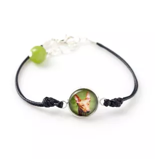 Chien du pharaon, Lévrier du pharaon - bracelet avec votre photo faite à la main, bijoux unique de la marque Art-Dog