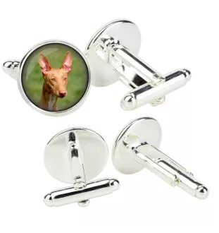 Pharaoh Hound, Kelb tal-Fenek - cufflinks in a box, handmade jewelry, product of the Art-Dog brand