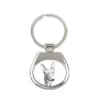 Pharaoh Hound, Kelb tal-Fenek - keychain with a dog, keychain with a print, personalized pendant from the Art-Dog brand