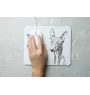 Chien du pharaon, Lévrier du pharaon - tapis de souris personnalisé avec impression, tapis de souris personnalisé avec chien, accessoire unique pour employé de bureau de la marque Art-Dog